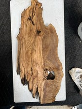 Olive wood slab 200 yr old trees from Calif rawcut salvaged 10x24.. # 245
