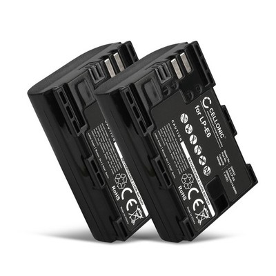2x Akku für Canon EOS 5DS EOS 5DS R EOS 5D Mark III EOS 80D (2000mAh) Ersatzakku