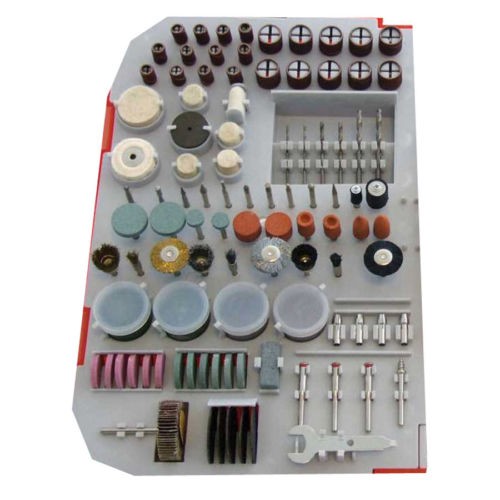 Demo - Kit Mini Trapano e Punte Rotanti Elettrico 162pz Dremel 130w Creazione Gioielli - Foto 3 di 4