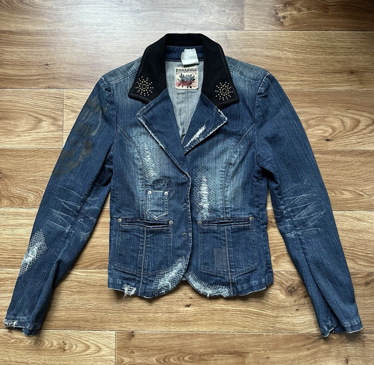 PARASUCO パラスコ フリンジ付きデニムロングコート s Parasuco Denim Coats, Jackets & Vests for Women for sale | eBay