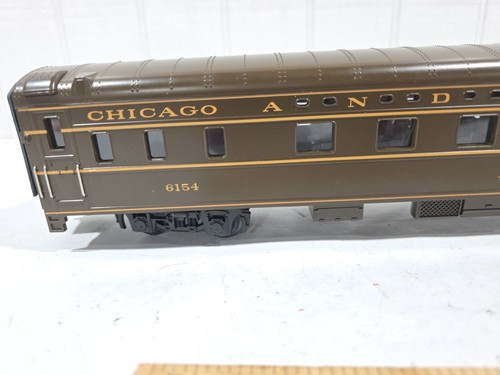 MTH 6154 Spur O Chicago & North Western The Challenger Reisezugwagen Nr. B - Bild 15 von 16