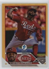 2023 Topps Series 1 1st Edition Gold Foil Vladimir Gutierrez #198 0wp8