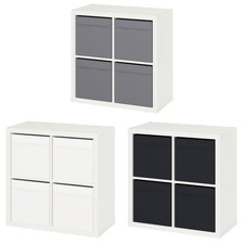 IKEA Scaffale Scaffale Cubo Storage Organizer + 4 Scatole Dröna OMAGGIO per Casa e Ufficio