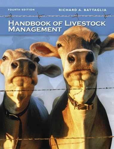 Handbook of Livestock - Hardcover, by Battaglia Richard A. - Acceptable n