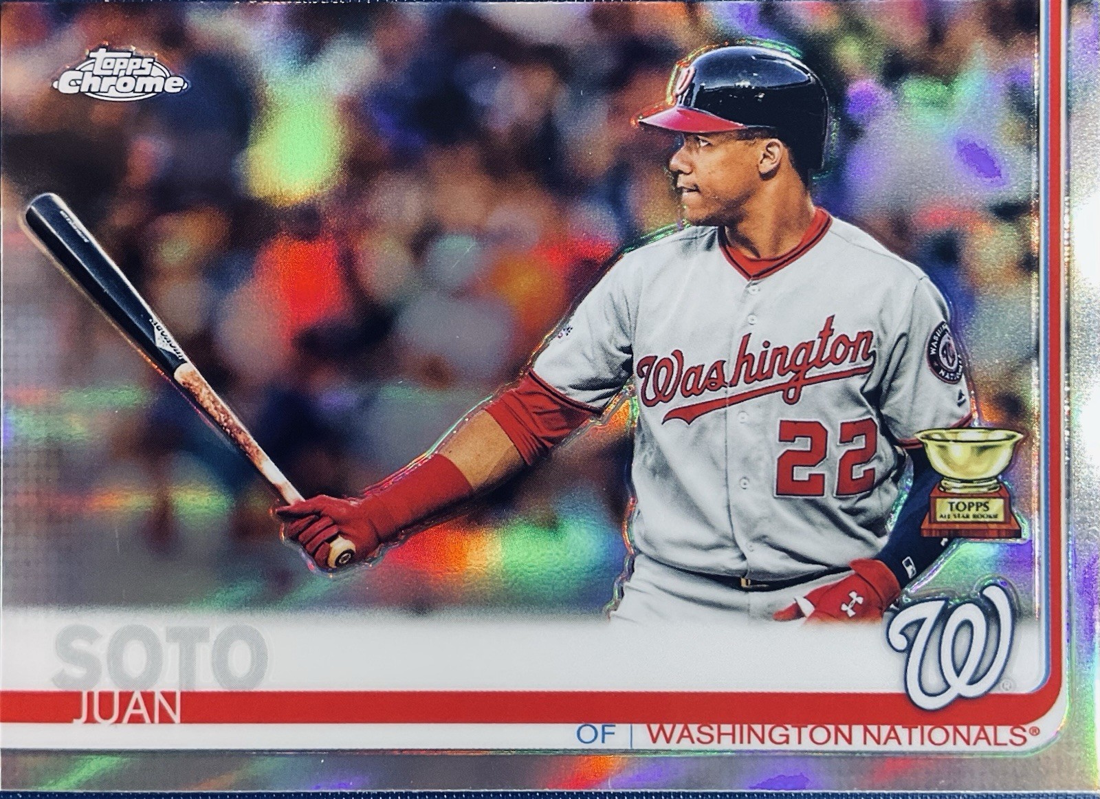 2019 Topps Chrome - Juan Soto #155 Sepia Refractor