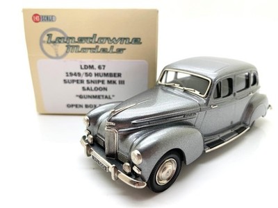 LANSDOWNE 1949-50 HUMBER SUPER SNIPE MK III SALOON GUNMETAL LDM67 1/43