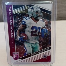 Panini Donruss Elite 2019 Ezekiel Elliott Star Status #SS-6 Cowboys 51 /75 NFL