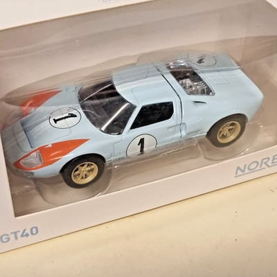 NOREV Jet Car 1:43 Ford GT40 LeMans 1966 no. 1