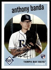 2018 Topps Archives Anthony Banda Rookie Tampa Bay Rays #74