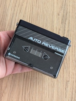 Hitachi Perdisco CP-25 Stereo Cassette Player Walkman Vintage 1980s Japan Rare
