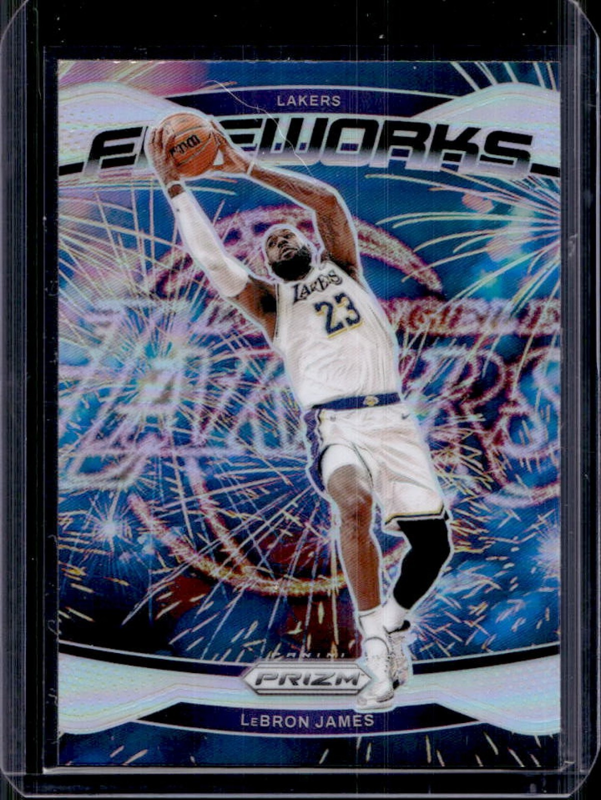 その他 Lebron James Prizm Silver Fireworks LeBron James 2024 Prizm #19 Fireworks - Silver Price Guide