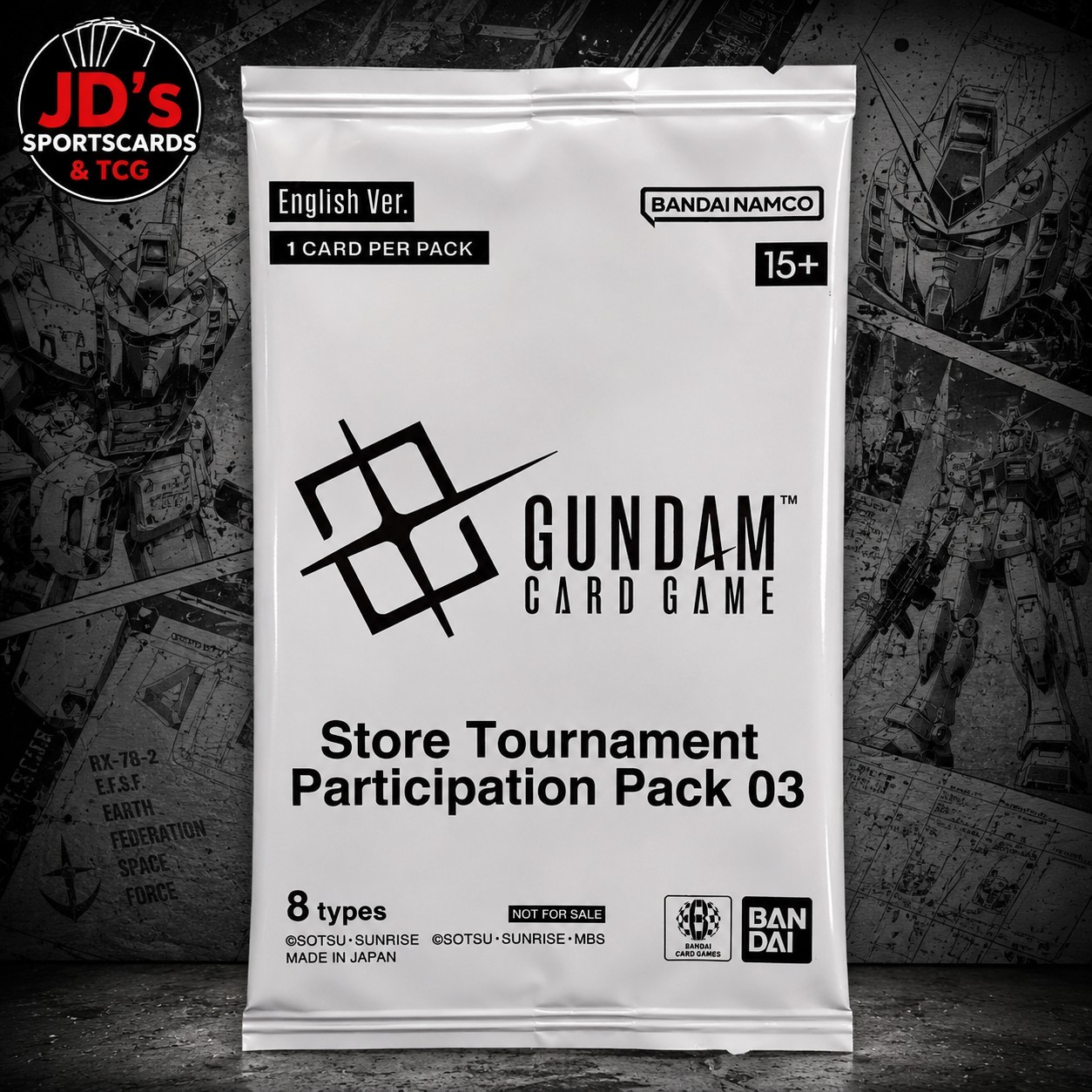 [ENGLISH] Gundam Card Game Store Tournament Participation Pack 03 ...