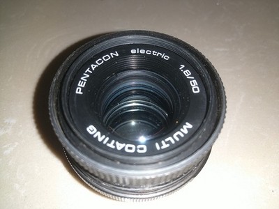 Pentacon electric 1,8/50 multi coating M42