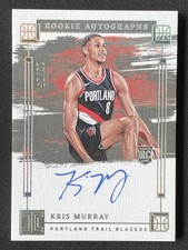 Kris Murray 2023-24 Panini Impeccable Rookie Auto RC /25 #RA-MUR