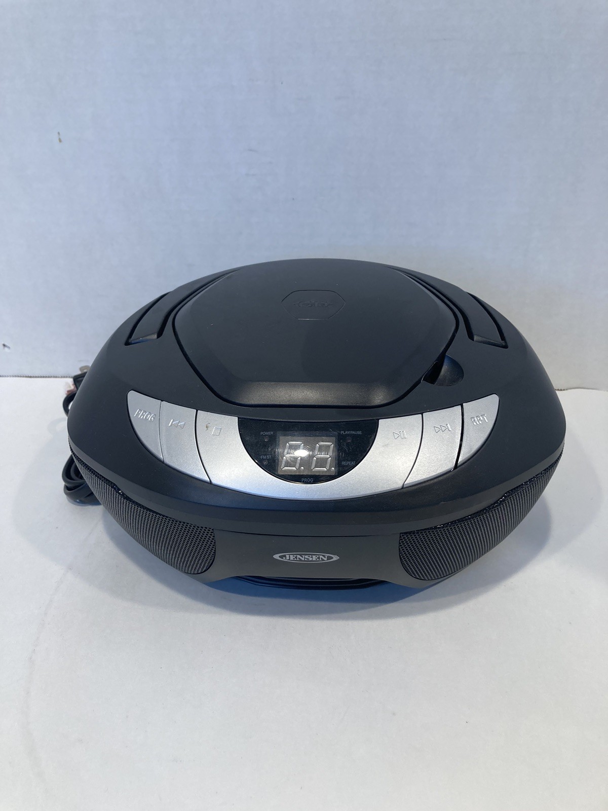 Jensen CD-475 Portable CD Player AM/FM Radio Boombox AC Cord
