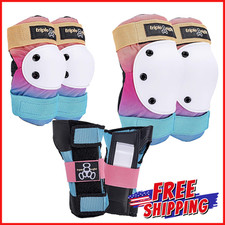 3 PACK KNEE SUPPORT PAD SET Skateboarding Roller Skating Compression Protector