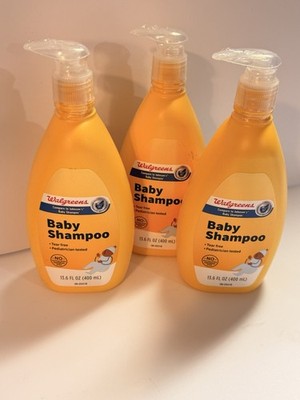 Walgreens Baby Shampoo 13.6 fl oz & 15.8 fl oz 3 Bottles MPN 06-261418