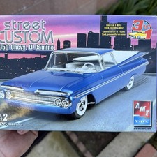 AMT/ERTL 1959 Chevy El Camino Street Custom 3N1 Model Kit Sealed Parts