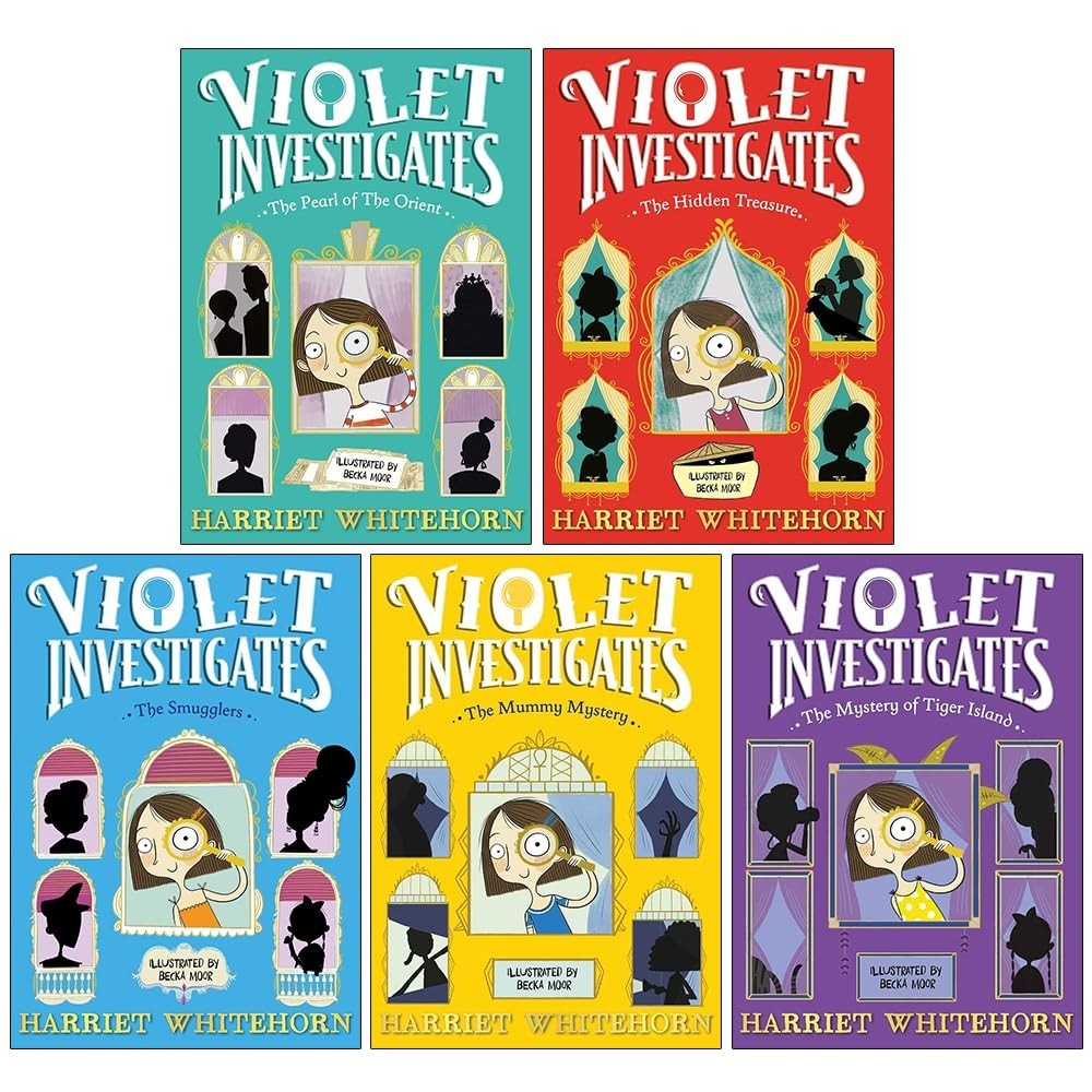 Violet Investigates Series 5 Books Collection Set By Harriet Whitehorn NEW Pack