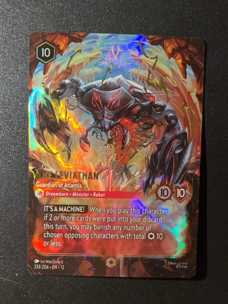 The Leviathan - Guardian of Atlantis (Enchanted) 233/204 Wilds Unknown Holo