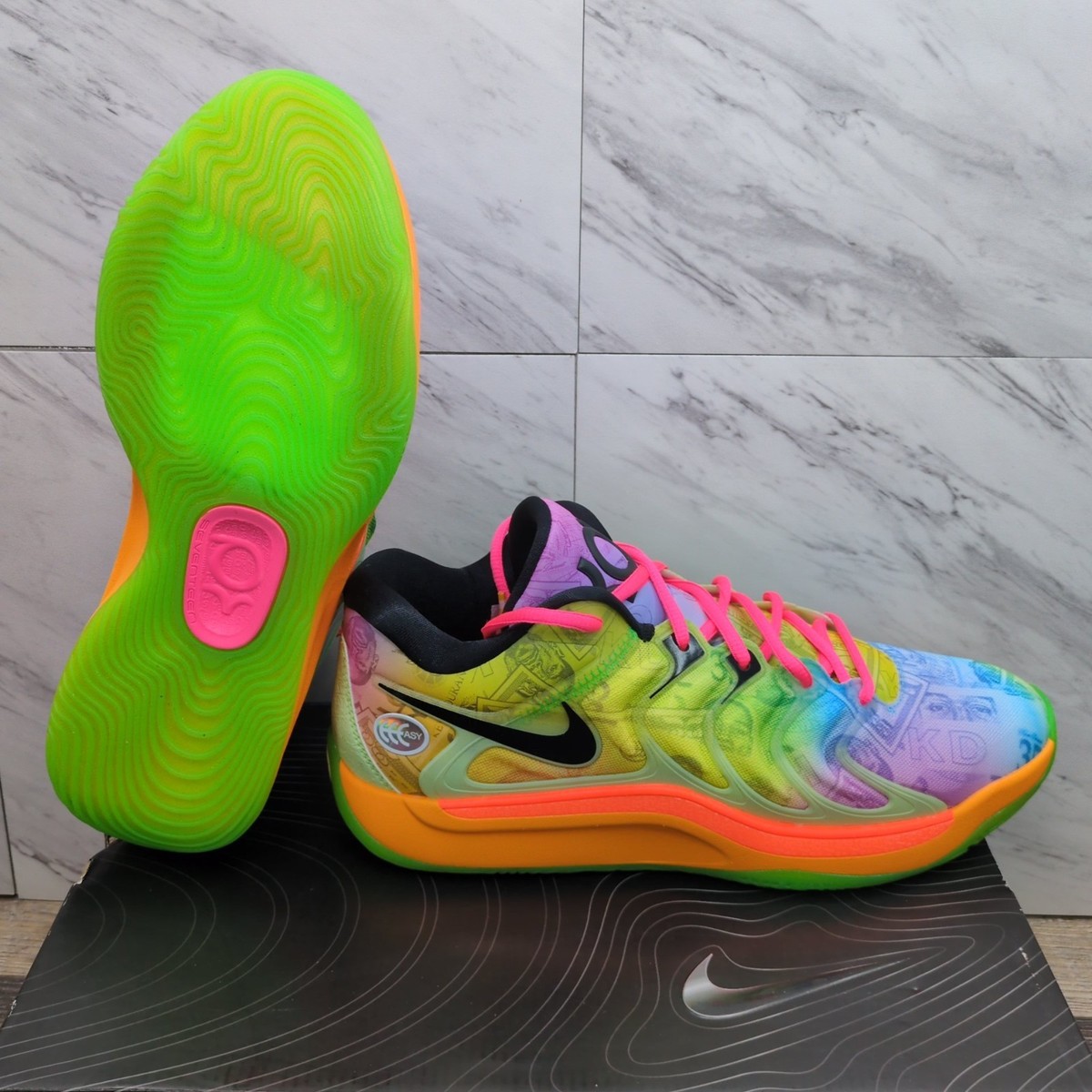 Nike KD 17 Easy Money All-Star HF1811-700 Men’s 5 / Women’s 6.5 New Without Box Nike KD 17 All-Star Easy Money HF1811-700 | More Sneakers main image 4