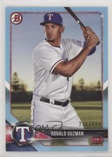 2018 Bowman Prospects Sky Blue 226/499 Ronald Guzman #BP122 Rookie RC 1u6
