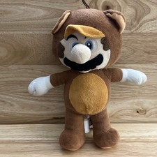 Little Buddy Super Mario Tanooki Mario 9" Stuffed animal Koopa Plush doll Toy