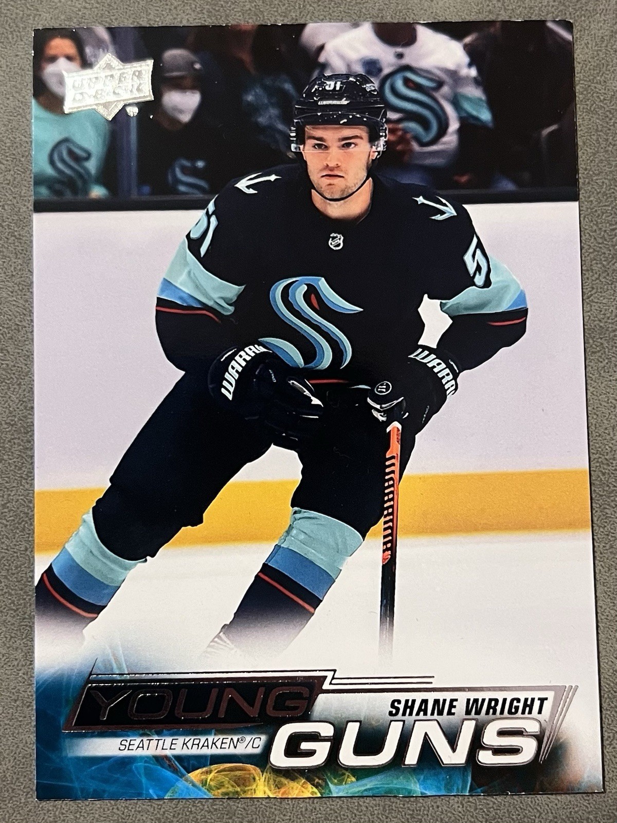 2022 UPPER DECK #475 SHANE WRIGHT YOUNG GUNS RC ROOKIE +1 Bonus Card