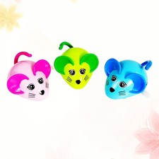  3Pcs Clockwork Mouse Toys Semi Automatic Chase Mouse Toy for Cat Pet Supplies