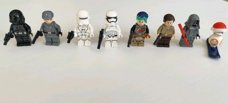 LEGO Star Wars 8 Minifiguren Sabine Wren BB-8 First Order Imperial Officer - Bild 1 von 3