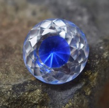 10.10 Ct Natural Bi-Color Pitambari Sapphire Round Cut Certified Loose Gemstone