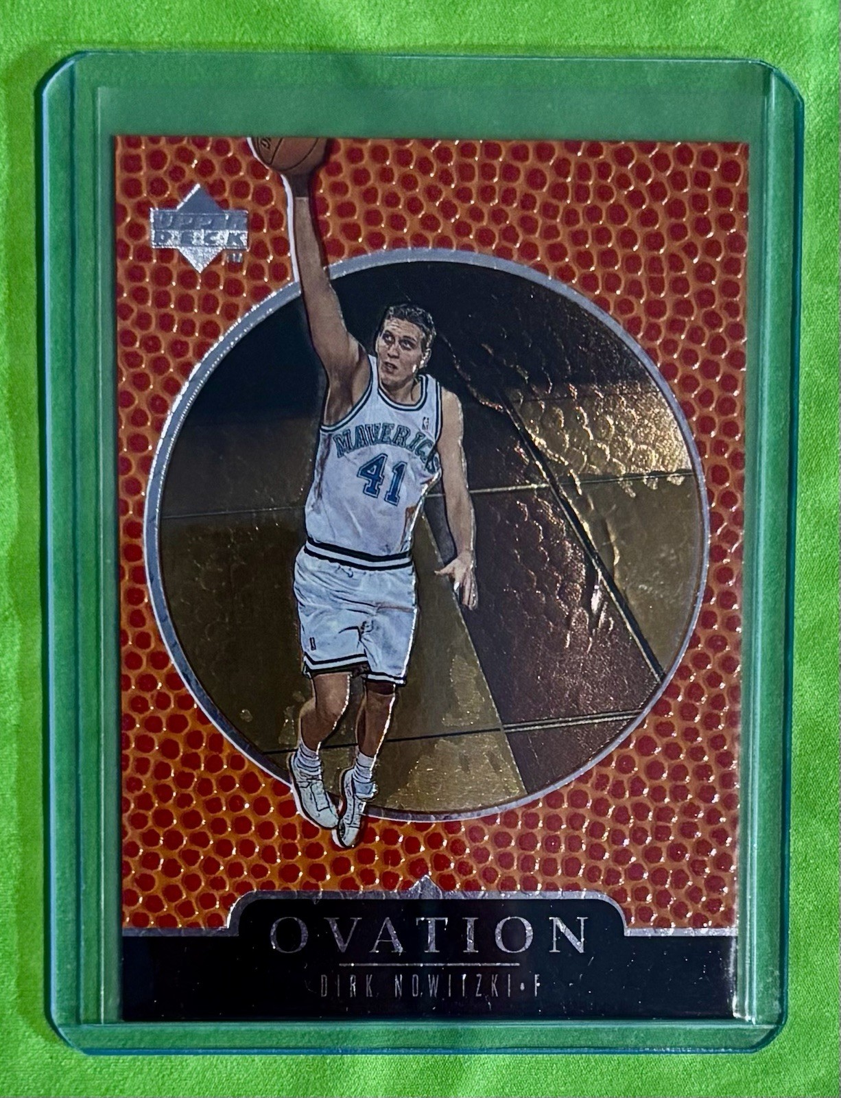 1998 Upper Deck Ovation #79 Dirk Nowitzki Rookie Card Dallas Mavericks 
