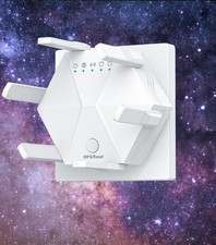 2024 WiFi Extender Booster 1200Mbps Dual Band 5G/2.4G 6 Antennas 10000 SqFt