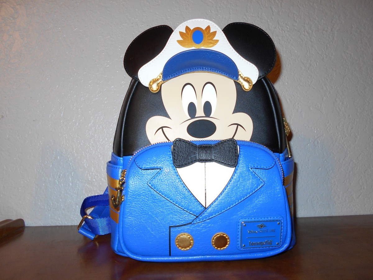 DISNEY Cruise Line Loungefly Captain Mickey Mouse Outfit Blue