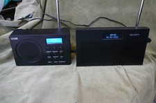 2 x PORTABLE DAB RADIO MAINS/BATTERY ONE NEEDS ATTENTION