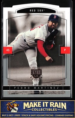 Pedro Martinez 2004 SkyBox LE #64 Boston Red Sox Baseball