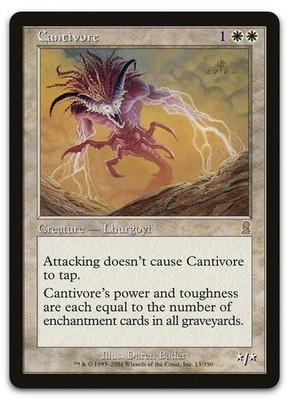 Cantivore #13 (NM) Odyssey ODY Magic MTG