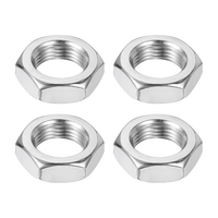 M18X1,5Mm Sechskantmuttern, 4 StüCk 304 Edelstahl Metrische Feingewinde-Sechskan