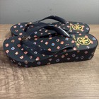 Tory Burch Navy Blue Fresh Blueberry Wild Pansy Flip Flops — photo 4