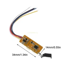 Wireless Remote Control 5V-12V Relay Multipurpose Switch Receiver Remote Control