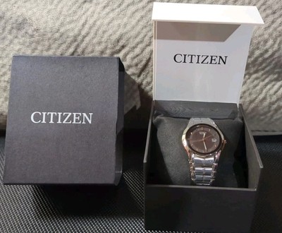 Citizen Eco-Drive Womens Curio By Hilton  ''Rare'' Box No Papers Solar Powered!