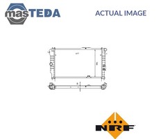 58972 ENGINE COOLING RADIATOR NRF NEW OE REPLACEMENT