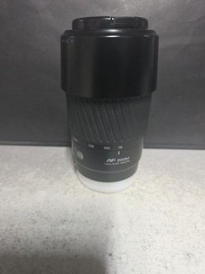 Minolta AF 75-300mm f4.5-5.6 Lens, 98002332 Untested, As-Is, Free Shipping 