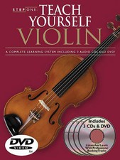 Teach Yourself Violin Beginner Lessons Learn to Play Video Book 3 CD DVD Pack