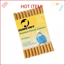 Sanded Perch Covers for Parakeets, Lovebirds, Finches, Canaries, Small Birds, 3/