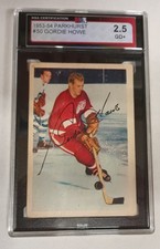 1953-54 Parkhurst Hockey Red Wings #50 Gordie Howe GD+2.5