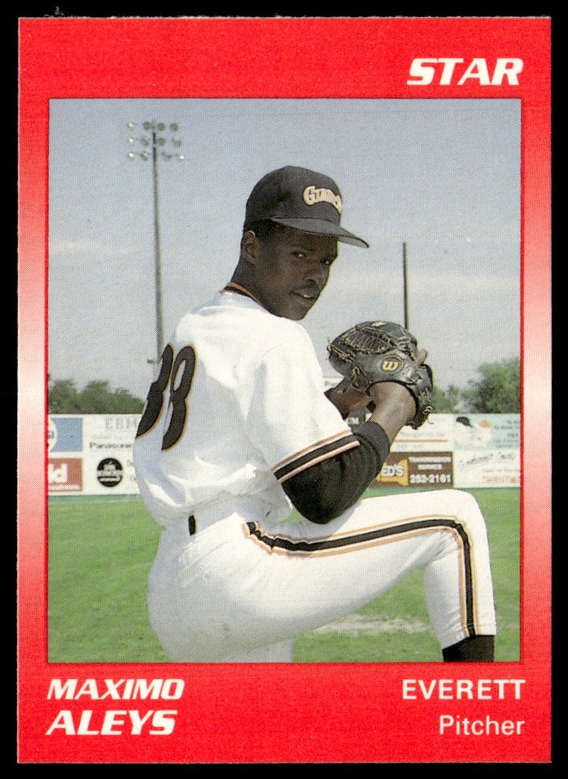 1989 Star Maximo Aleys Everett Giants #187