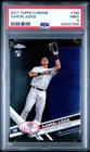2017 Topps Chrome #169 Aaron Judge Rookie Card PSA 9 MINT