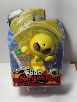 Fart Ninja Gassy Grasshopper Series 8 Motion Activated NEW