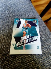 2024-25 Donruss Basketball Tidjane Salaun RC Great X-Pectations #8 Hornets